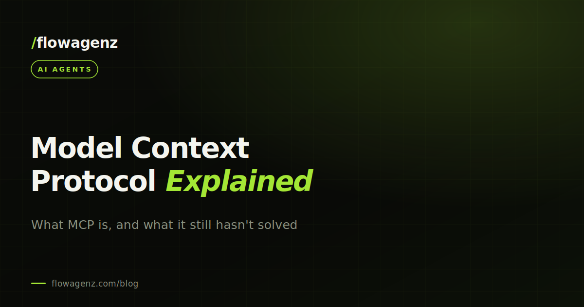 Model Context Protocol (MCP) explained: what it is and why it matters
